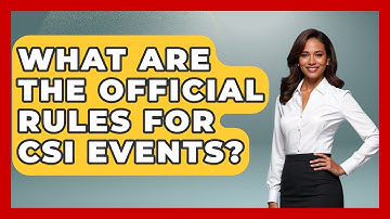 What Are The Official Rules For CSI Events? - Billiards Hustlers