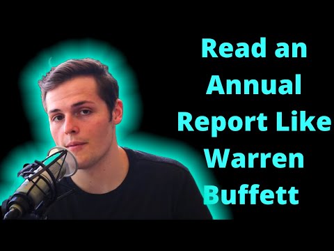 Comment lire un rapport annuel Way Warren Buffett