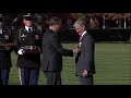 Farewell ceremony for Army Secretary John McHugh