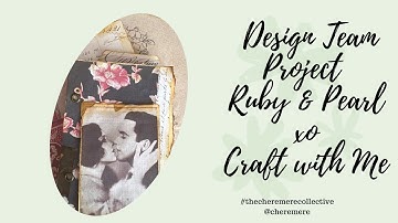 Ontwerpteamproject @rubyandpearlxo Mappen en Paris Journal-boekje Knutselen met mij Deel 1