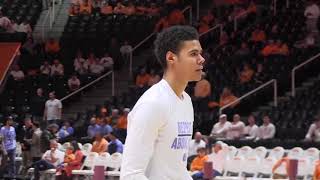 ICTV: Cam Johnson Warming Up Before Tennessee Game