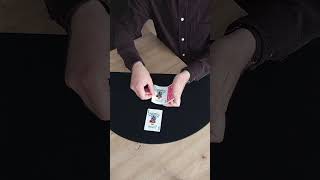 Color change card trick! #magictrick #cardmagic #cardtrick