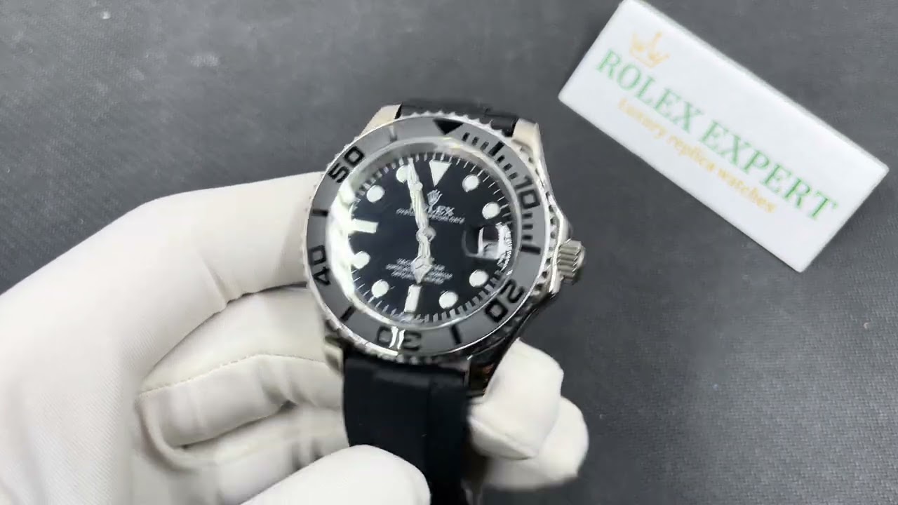 ラキ Replica Rolex Yacht-Master Black Dial 226659 – From $469