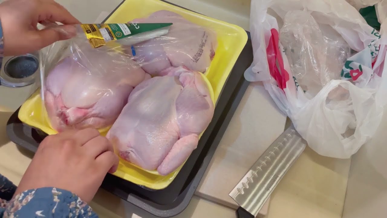 نصحية لدجاج بدون زنخة/لقيمات لذيذه/ ونجرسكو فضيحهوترتيب غرفة الغسيل