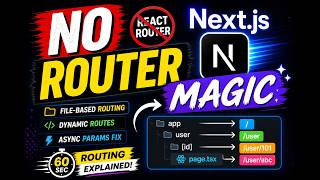 👉 Next.js Routing in 10 mins 🔥 No React Router Needed!
