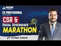 Csr grand marathon  cs professional corporate social responsibility  cs tushar pahade