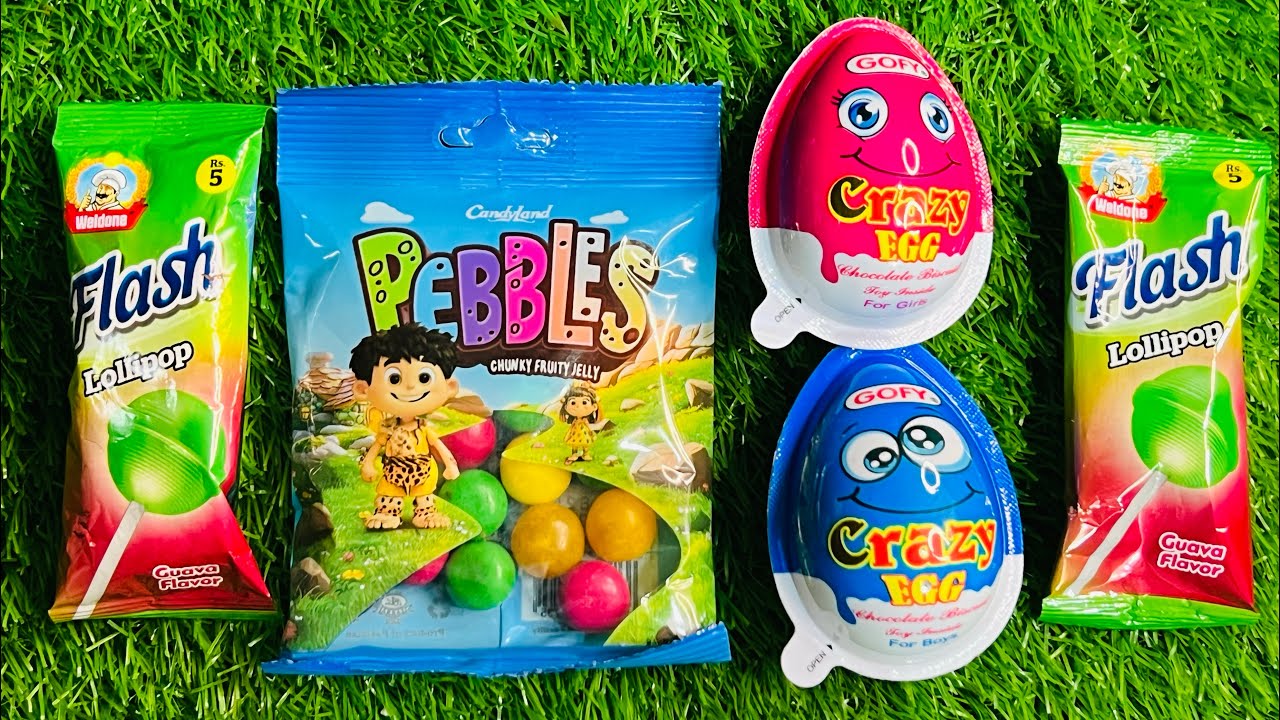 ASMR Candy Tapping 🍬 | Jellies, Lollipops, Chocolates & Kinder Joy | Little Candy World