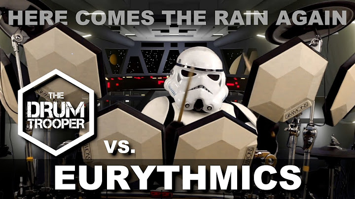 Here Comes the Rain Again Drums version - Drums performance video thumbnail