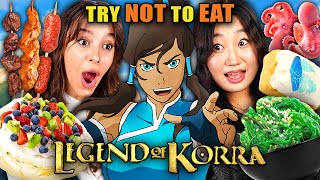 Try Not To Eat - Avatar: The Legend Of Korra (Spicy Octopus Fritters, Varri Cakes, Elephant Koi)