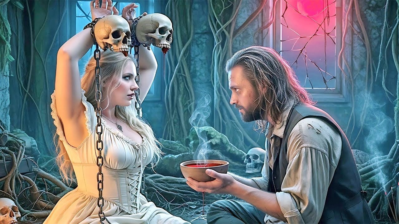 ساحر بيقع في حب بنت ، فبيخطفها وبيعمل عليها سحر اسود عشان تحبه