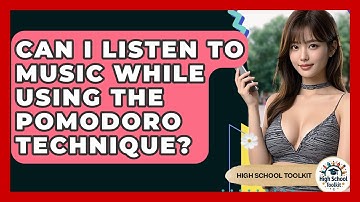 Can I Listen To Music While Using The Pomodoro Technique? - High School Toolkit