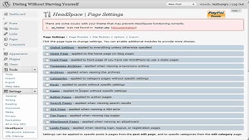 Hide Items in the Wordpress Sidebar