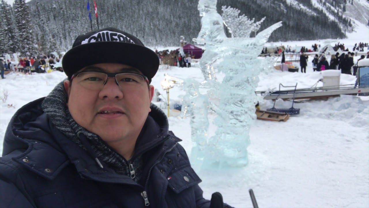 ICE MAGIC FESTIVAL IN LAKE LOUISE - YouTube