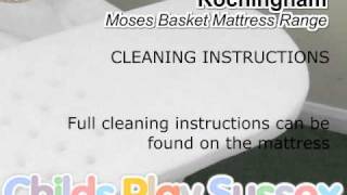 Rochingham Moses Basket Mattress Range