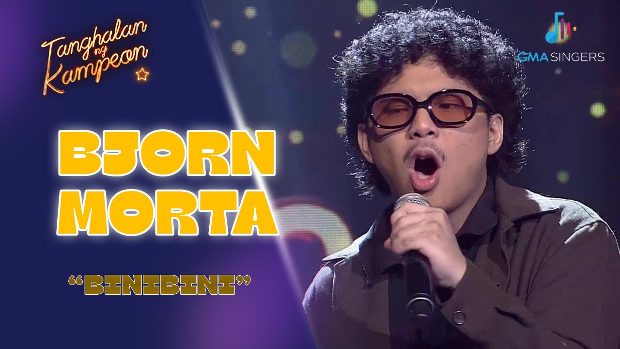 Bjorn Morta SERENADES the Inampalan with 'Binibini' by Zack Tabudlo! | Tanghalan Ng Kampeon 3