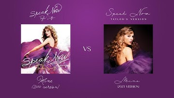 Taylor Swift - Mine (OG vs Taylor