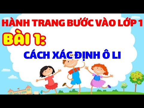 Video Bài 1: Hướng Dẫn Cho Bé Cách Xác Định Ô LI Trong Vở |... - YouTube