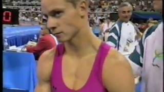 Andreas WECKER (GER) rings - 1992 Olympics Barcelona Team Optionals