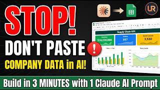 Build a Google Sheets Dashboard with One Claude AI Prompt in 3 Minutes (No Company Data!)