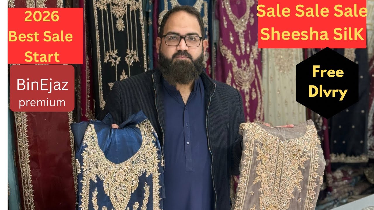 Sheesha Silk Best Aale 2026💯💯💯| Handmade Dresses 👑👑 | WeddingDresses💥💥💥