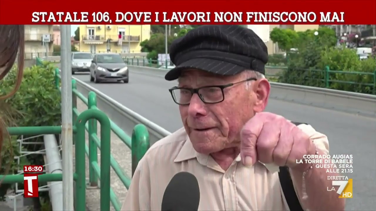 Statale 106, dove i lavori non finiscono mai