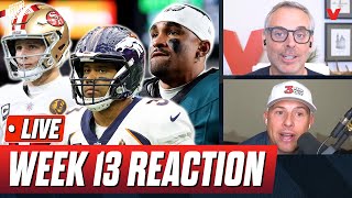 Reaction to 49ers-Eagles, Broncos-Texans, Browns-Rams, College Football Playoff | Colin Cowherd NFL