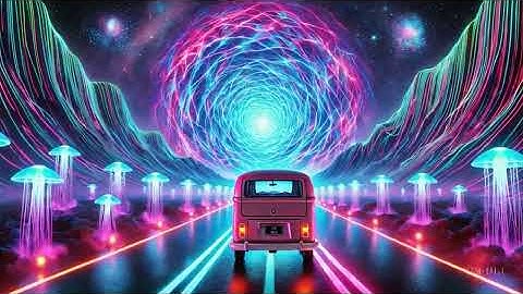 80s Cyber Dreams: Retro Futuristic Synthwave Escape