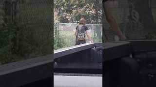 NEW HAVEN CT//LADY HIGH CONFUSED DANCING