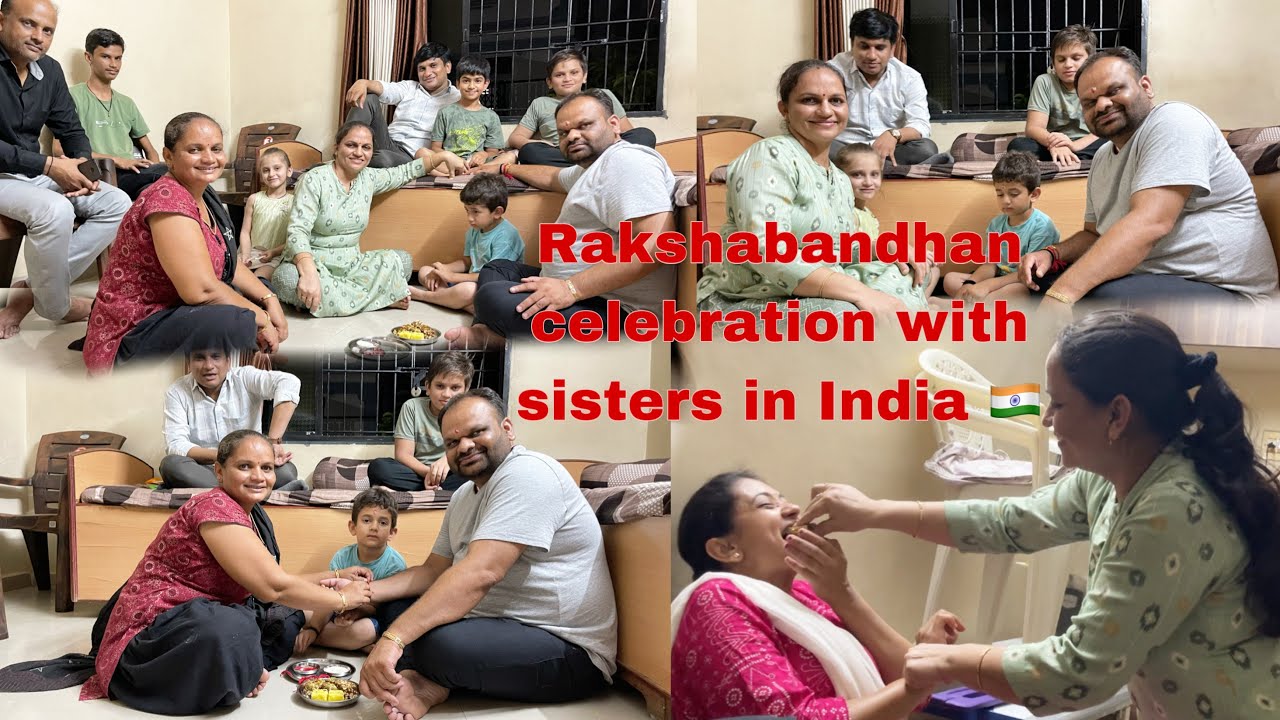 16 Sal bad girish ne manai rakshabandhan behno ke sath | rakshabandhan in India 🇮🇳#2022