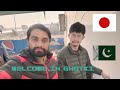 International cyclist taro from japan  abdul latif biker  explore pakistan