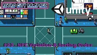 #23 - Retro City Rampage Clone in Unity - NPC Variation & Sorting Order