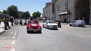 1. Klasi̇k Otomobi̇l Balkan Turu Edi̇rneden Başladi.