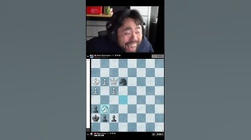 Thumbnail of Hikaru Nakamura laughs after Magnus Carlsen blunders his queen #chess #magnuscarlsen