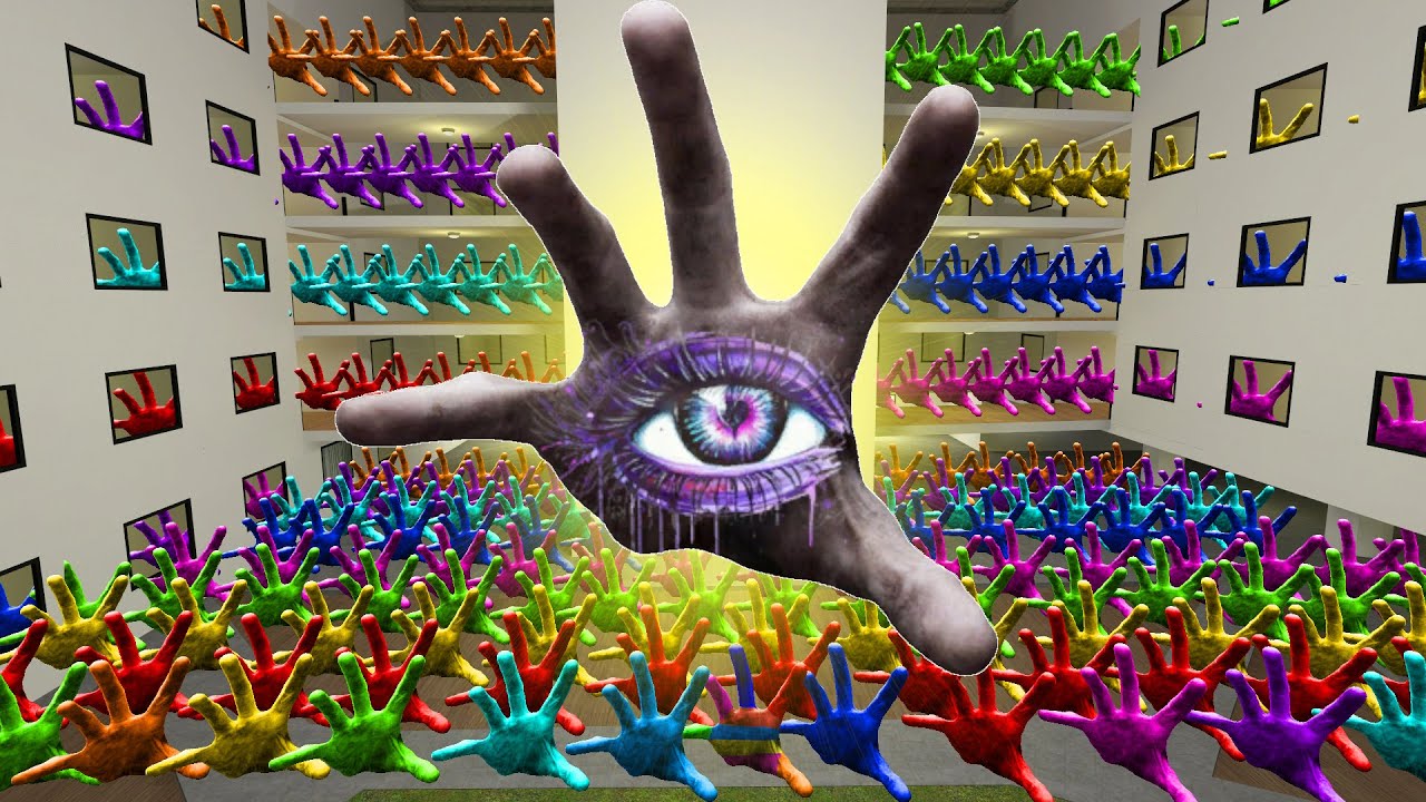 ALL FULL SCARYHAND EYE, NICO'S NEXTBOT, 2D NEXTBOTS, OBUNGA NETBOT NEW UPDATE In Garry's Mod #367