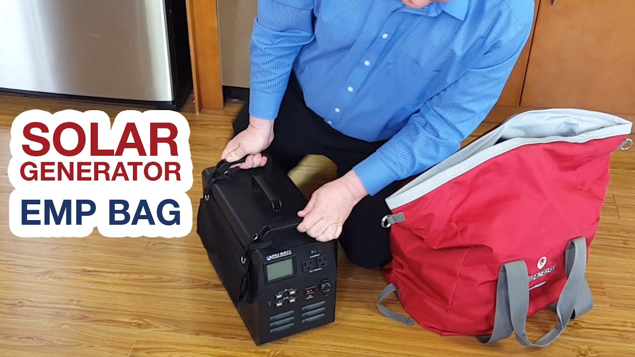 Patriot Power Generator - How to Store Generator in EMP Bag - YouTube