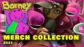 My BARNEY Merch Collection ! (The 2021 Barney Plush , Barney CDs and more!) | On Stage