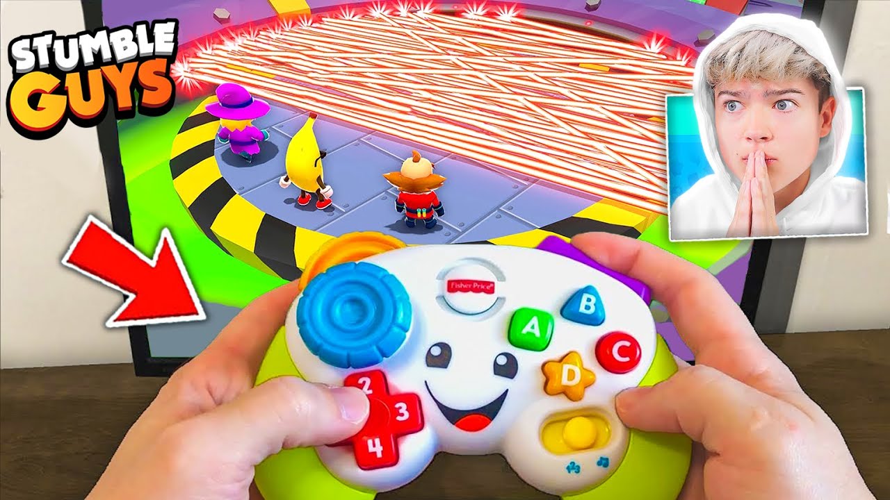 STUMBLE GUYS SIEG = VERRÜCKTER CONTROLLER!