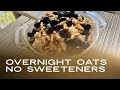 Overnight Oats No Maple Syrup Low-Fat Vegan