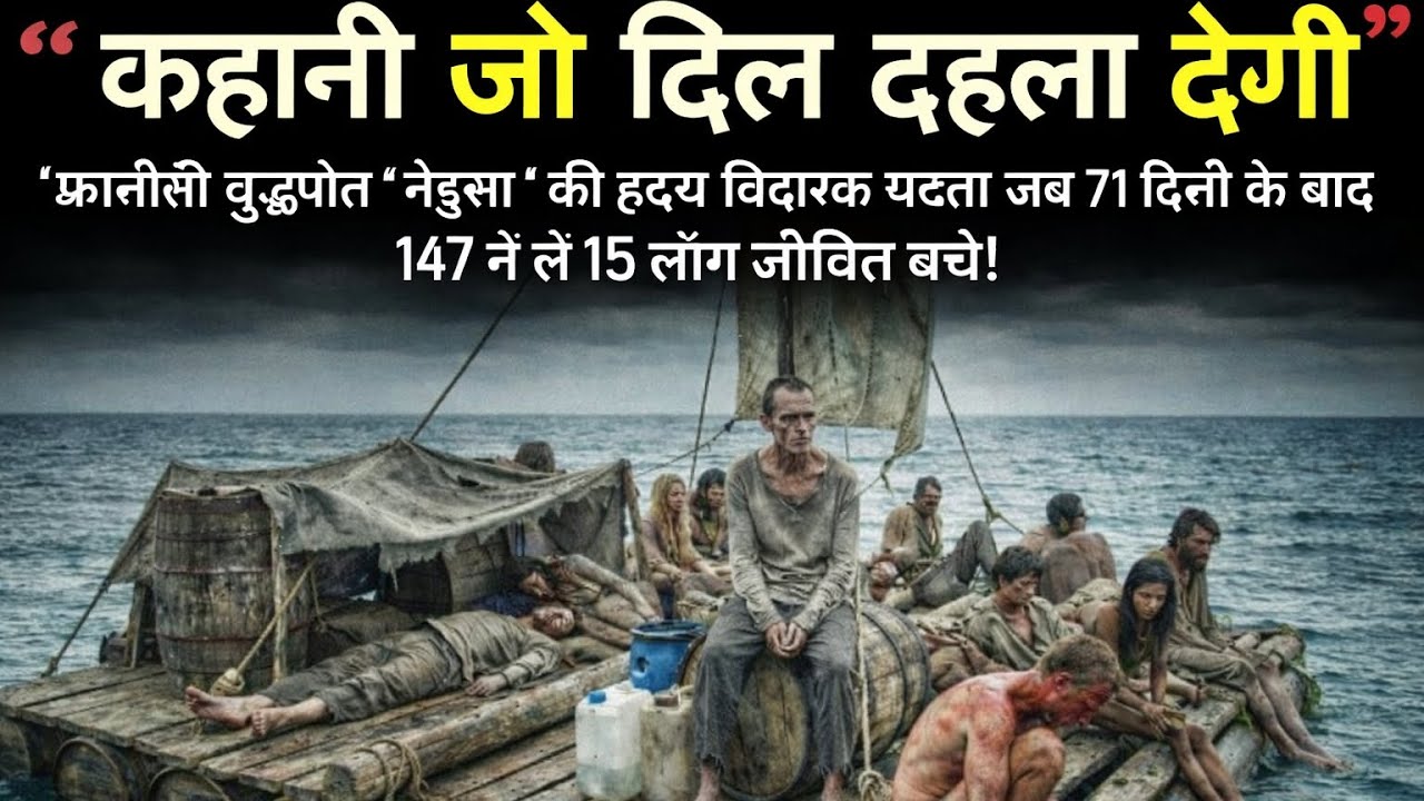 147 लोग... 71 दिन... और मौत का वो समुद्र // 71 Days OCEAN True Survival ...