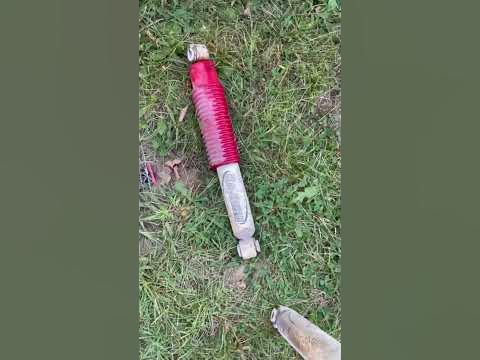 What Rancho shocks with 114,000 look like. #maintenance #badshock #