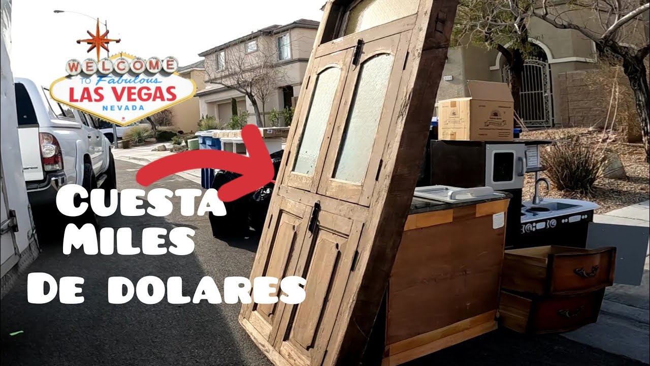 Convatiendo el consumismo lo que tiran en USA Las Vegas #442