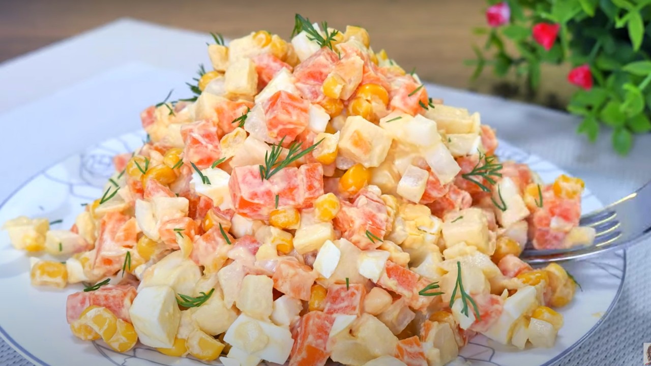 Съедят за минуту! Беру МОРКОВЬ и готовлю вкусный салат! Давно забытое блюдо!