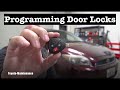 How to program Toyota Scion Remote for door locks