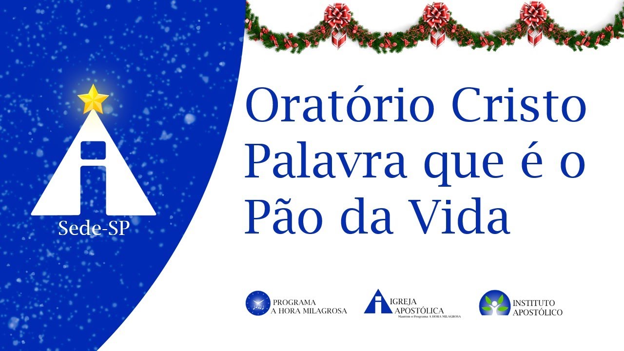 Coro da OFIA e OFIA: Oratório: Cristo Palavra que é o Pão da Vida - 01/12/2024 - Sede - São Paulo