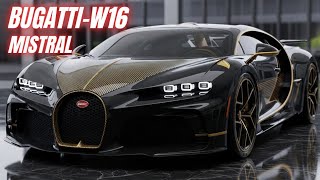 World’s Most Expensive Roadster – Bugatti W16 Mistral 2025 Review