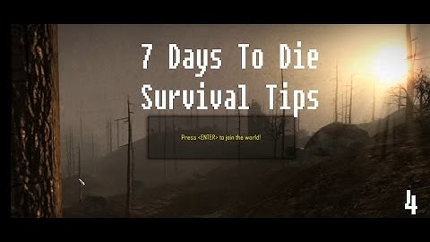 7 Days to Die Alpha 9.3 Survival Part 4
