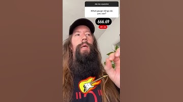 Thumbnail of What guitar string gauge does SHRED use?