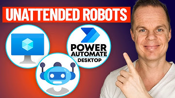Power Automate Desktop: How to Setup Unattended Robots
