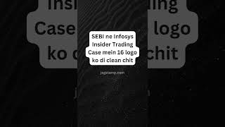              infosys   sebi  stockmarket