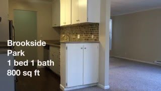 Brookside Park Apartments Mountain View California 1 bedroom 1 bath apartment video tour 800 sq ft